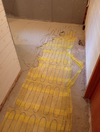 Elektrische vloerverwarming