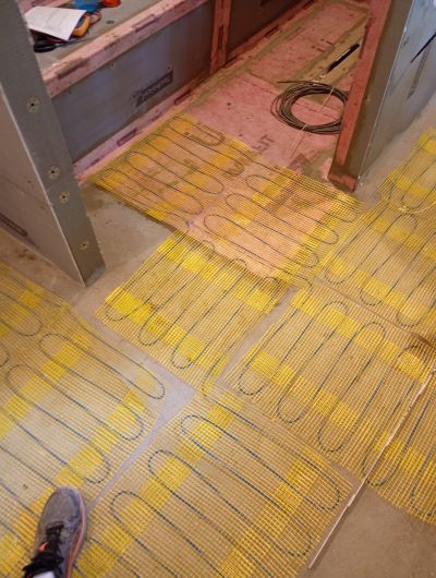 Elektrische vloerverwarming